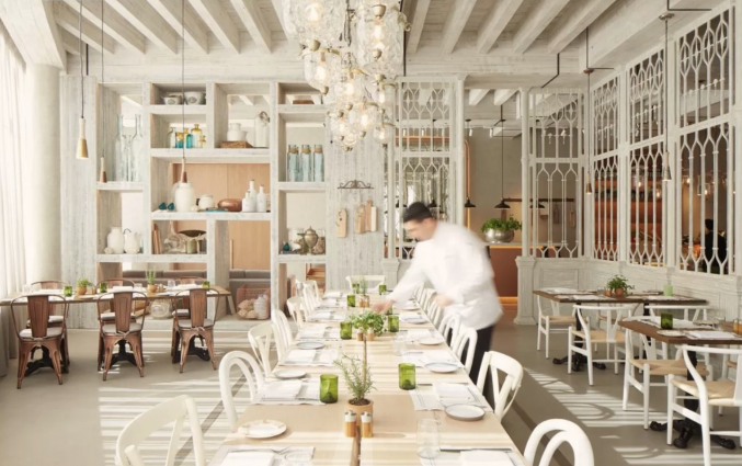 Restaurant van Hotel DusitD2 Kenz