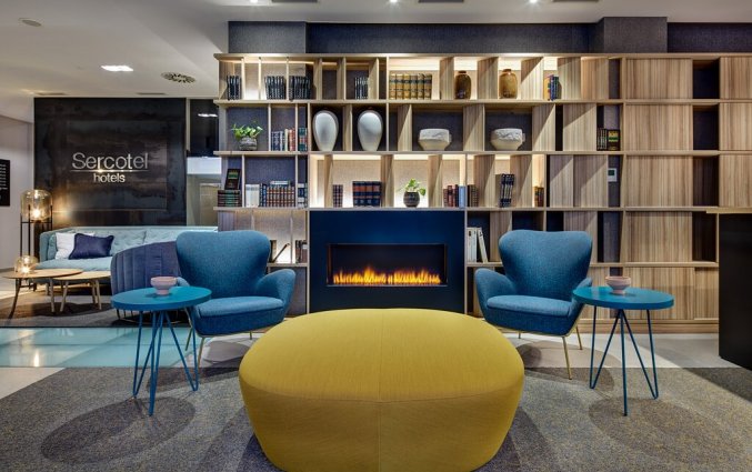 Lounge van Hotel Sercotel Ayala in Bilbao