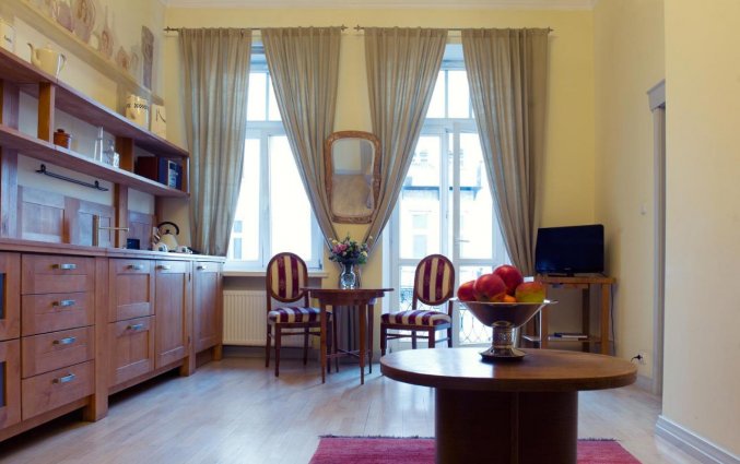 Kleine keuken bij Chopin Boutique BnB