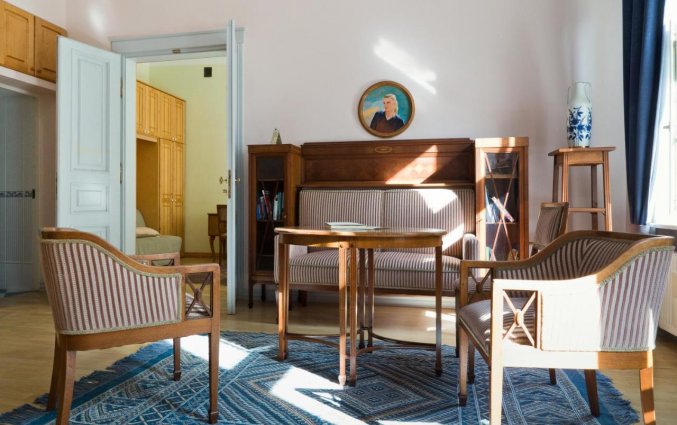 Woonkamer bij Chopin Boutique BnB