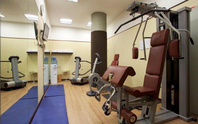 Fitnessruimte van Holiday Inn Turin Corso Francia Turijn