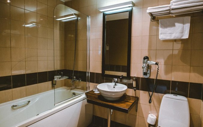 Badkamer van Hotel Hanza in Riga