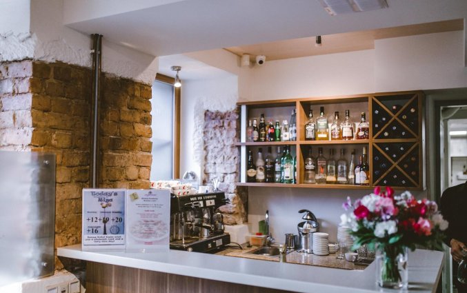 Bar van Hotel Hanza in Riga