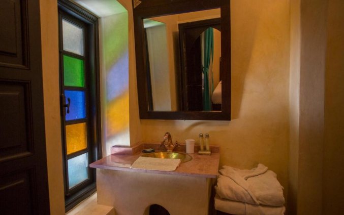Badkamer van Riad Rose Du Desert