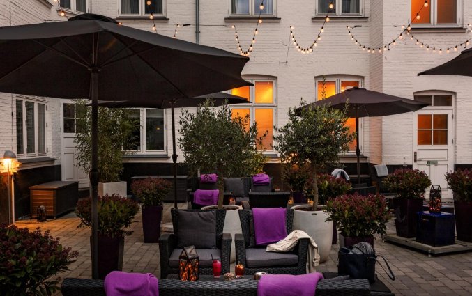 Terras van Hotel Scandic Webers Kopenhagen