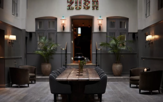 Zithoek van Hotel Skt. Annæ Kopenhagen