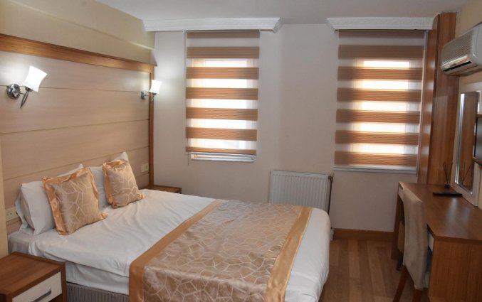 Tweepersoonskamer van Timeks Hotel 