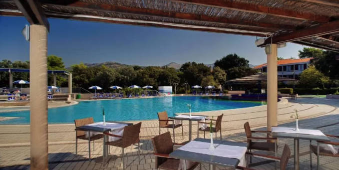 Terras van Hotel Tirena Sunny by Valamar in Dubrovnik