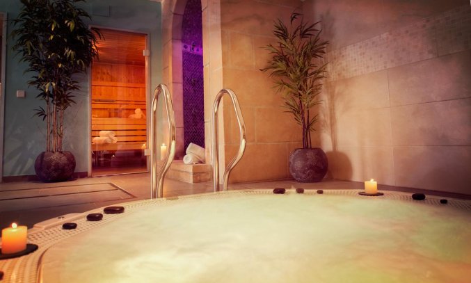 Jacuzzi van Aparthotel Ona Aucanada op Mallorca