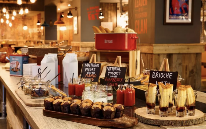 Ontbijt van Hotel ibis Styles Manchester Portland