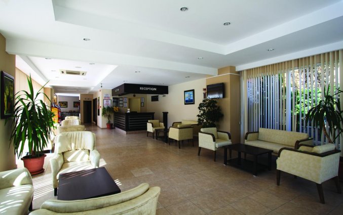 Lobby van Hotel Helios in Side