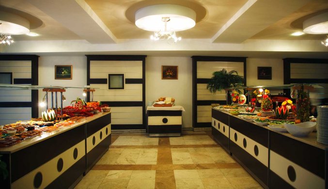 Restaurant van Hotel Lavitas in Side