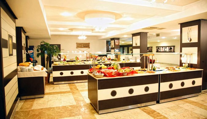 Restaurant van Hotel Lavitas in Side