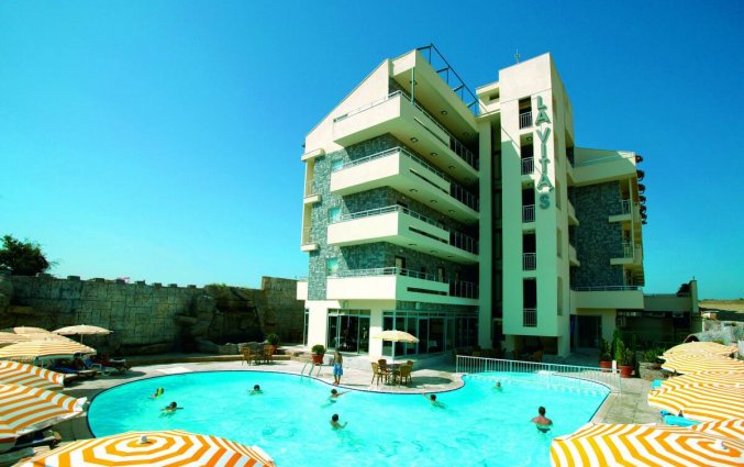 Zwembad van Hotel Lavitas in Side