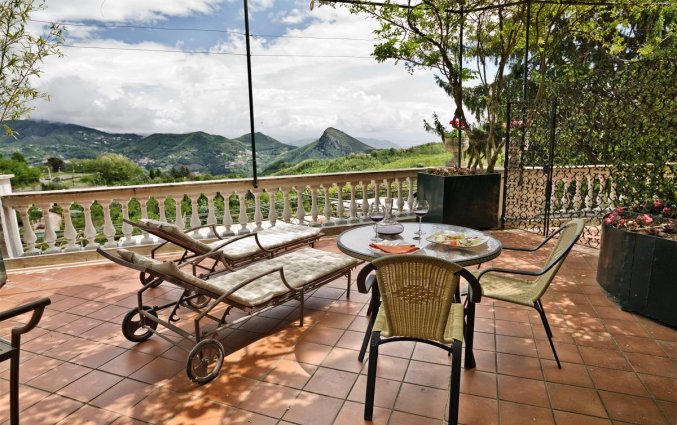 Terras van Hotel Scapolatiello in Amalfi