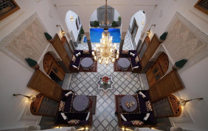 Binnenplaats Riad Palais Marjana