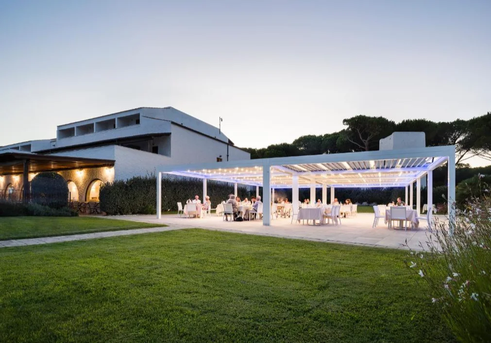 Hotel Punta Negra terras