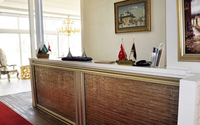 Receptie van Hotel Elegance East in Antalya