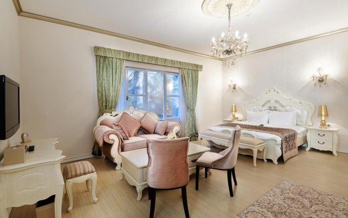 Slaapkamer van Hotel Elegance East in Antalya