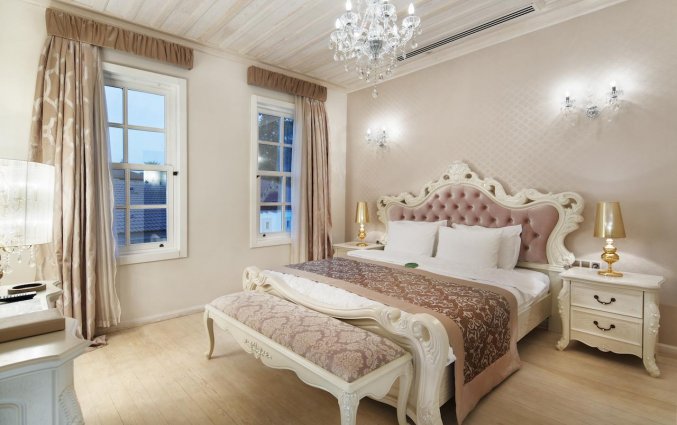 Slaapkamer van Hotel Elegance East in Antalya