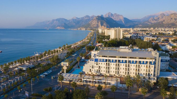 Gebiuw van Resort Sealife Family in Antalya