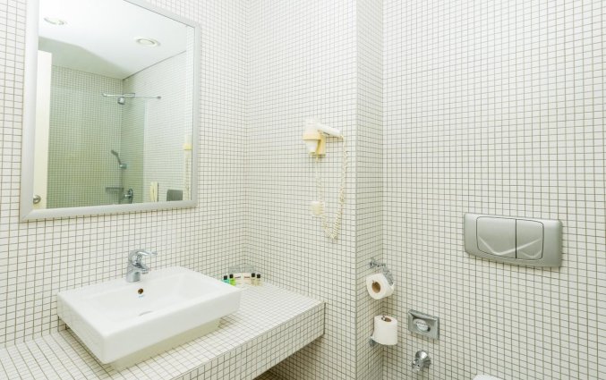 Badkamer van een tweepersoonskamer van Hotel Amara Centro in Antalya
