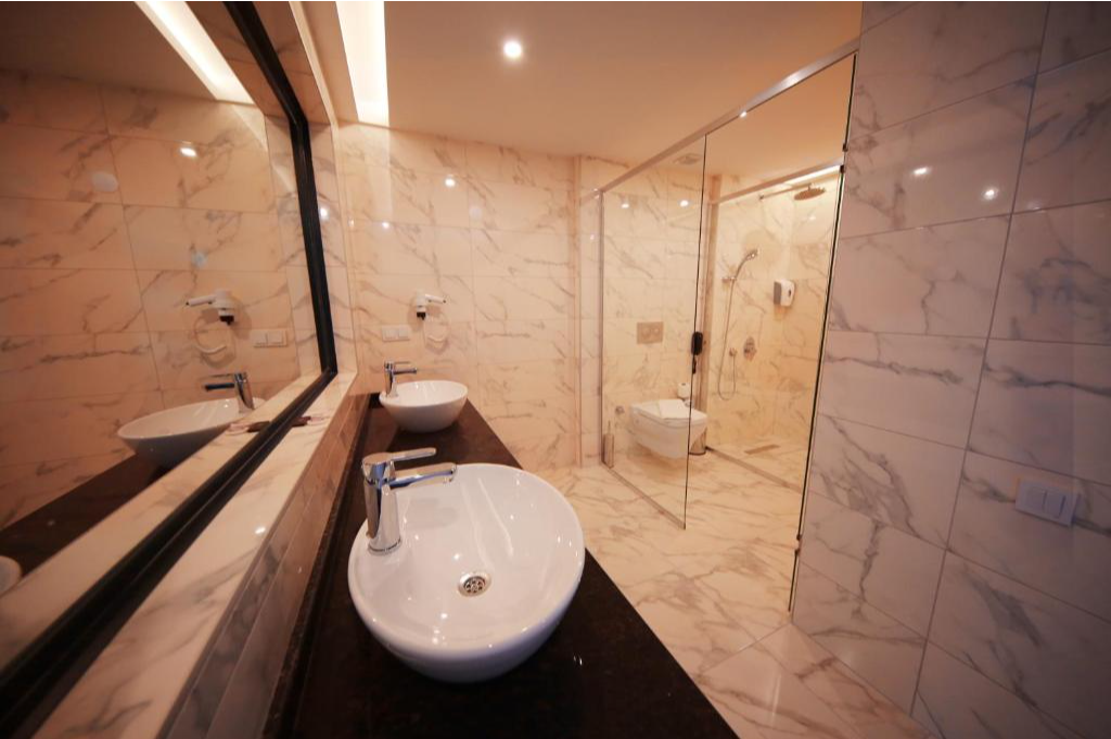 Badkamer van Hotel & Spa Sey Beach Alanya
