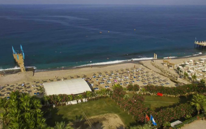 Strand van Hotel Drita in Alanya