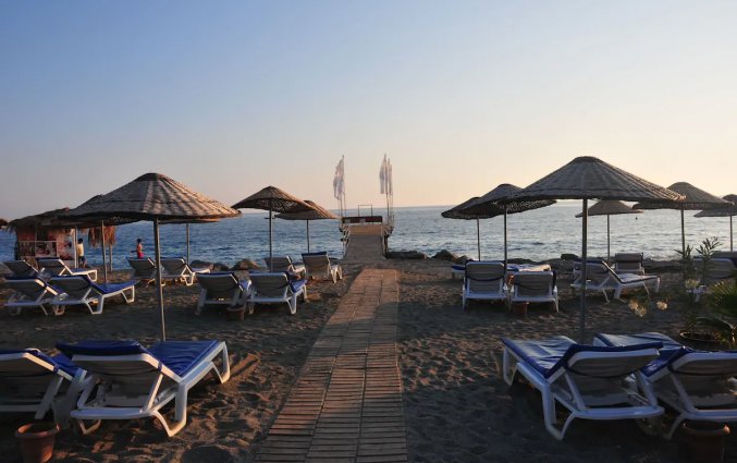 Strand van Hotel Drita in Alanya