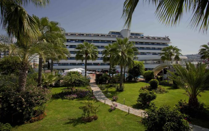 Tuin van Hotel Drita in Alanya
