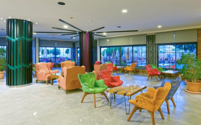 Lobby van Hotel Monart City in Alanya