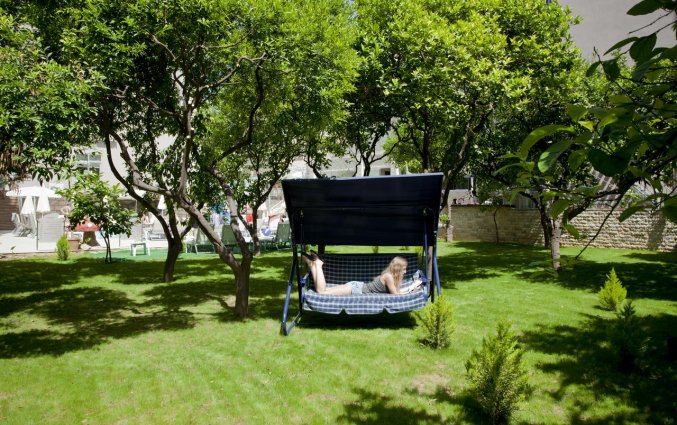 Tuin van Hotel Monart City in Alanya
