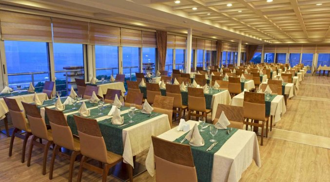 Restaurant van Hotel Gardenia in Alanya