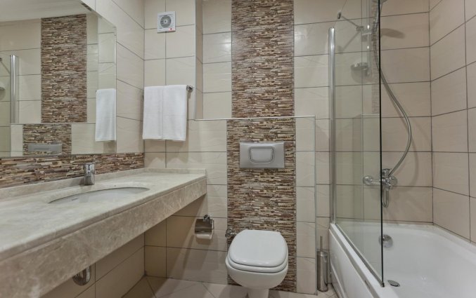 Badkamer van Hotel Kandelor in Alanya