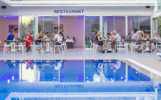 Restaurant van Hotel Kleopatra Atlas in Alanya