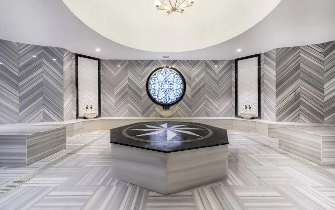 Hamam van Hotel Kirman Sidera Luxury & Spa in Alanya