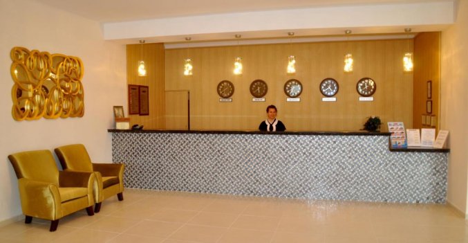 Receptie van Hotel Blue Fish Alanya