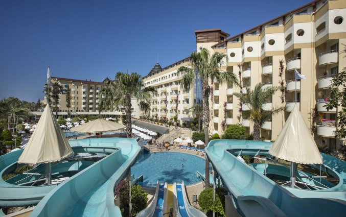 Glijbanen van Hotel en Villas Saphir in Alanya