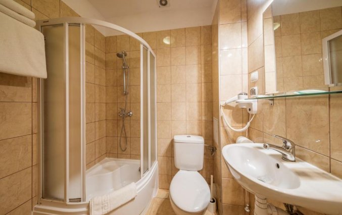 Badkamer van Hotel Polania Wroclaw