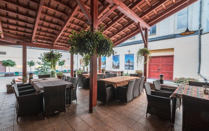 Terras van Hotel Polonia Wroclaw