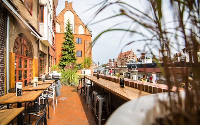 Terras van Hotel Hanza Gdańsk