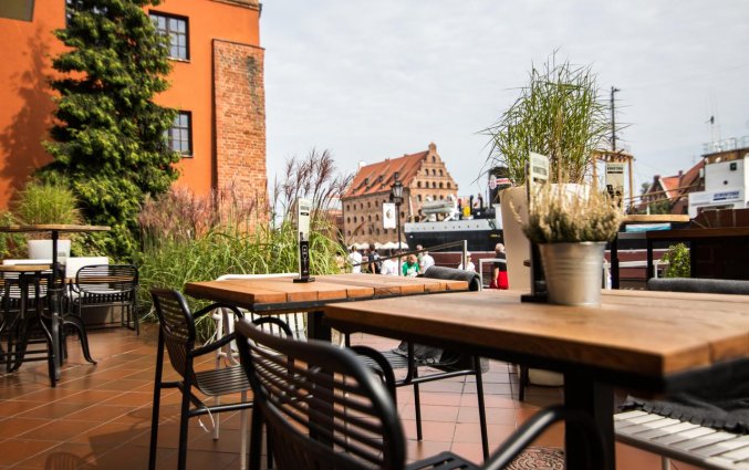 Terras van Hotel Hanza Gdańsk