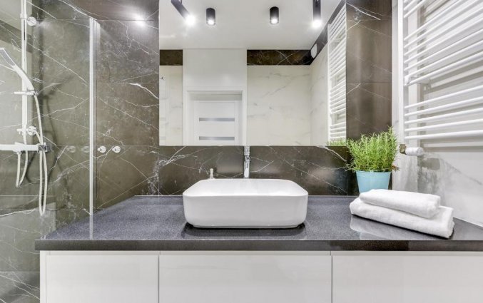 Badkamer van appartementen Grano Nowa Motlawa Gdansk