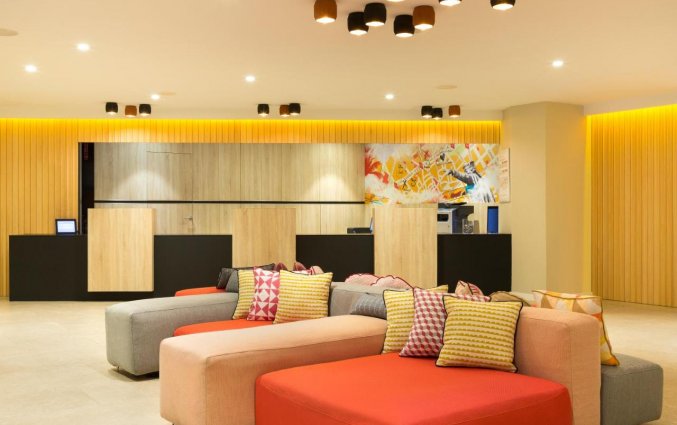 Lobby van hotel Citadines Ramblas Barcelona