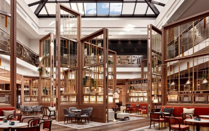 Lobby van Hilton Vienna Park Wenen