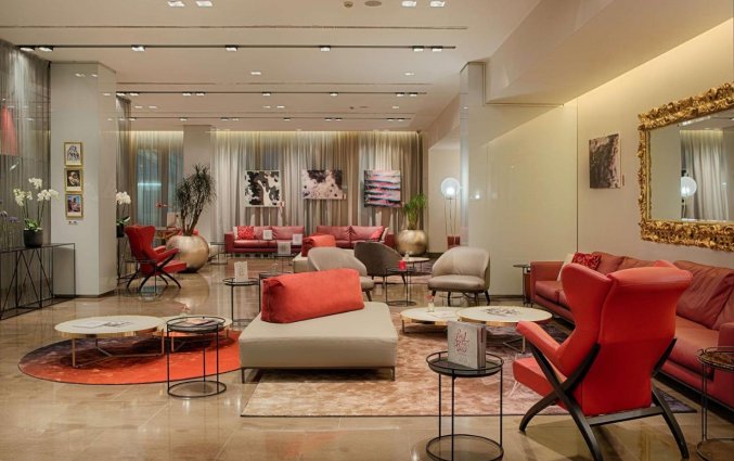 Lobby van NH Collection Milano President Milaan