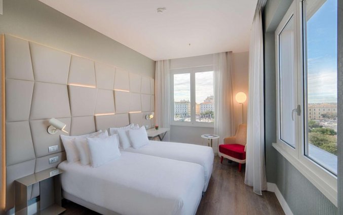Twinroom bij Hotel NH Collection Palazzo