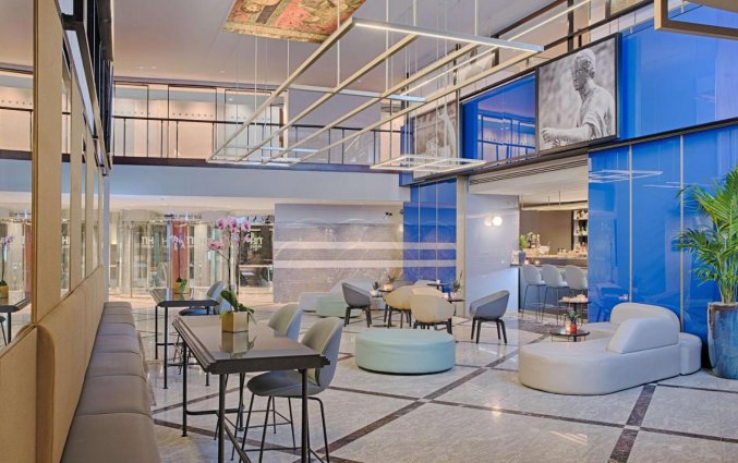 Lobby van Hotel NH Napoli Panorama Napels