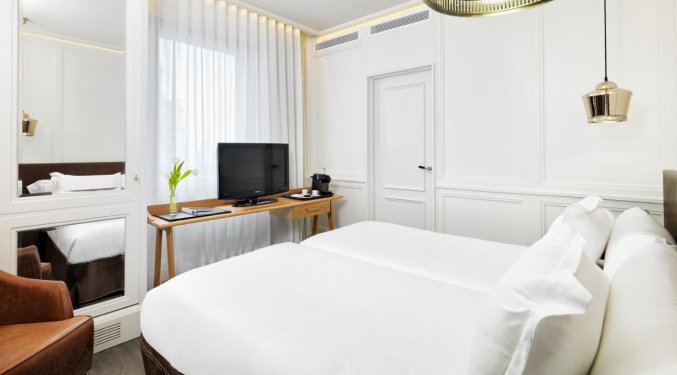 Twinroom bij Boutique Hotel H10 Montcada