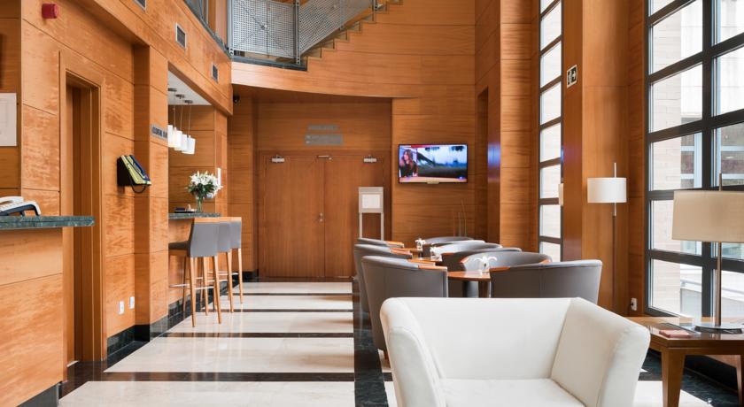 Lounge van hotel NH las Artes in Valencia